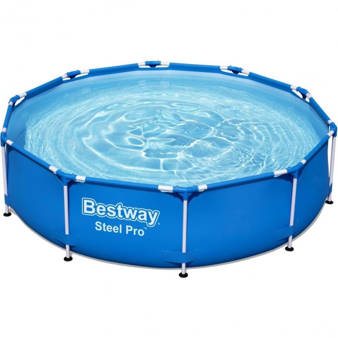 Каркасный бассейн BESTWAY STEEL PRO 305х76см, 4678л + фильтр-насос 1249 л/ч 56679 BW Каркасный бассейн BESTWAY STEEL PRO 305х76см, 4678л + фильтр-насос 1249 л/ч 56679 BW