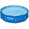 Каркасный бассейн BESTWAY STEEL PRO 305х76см, 4678л + фильтр-насос 1249 л/ч 56679 BW
