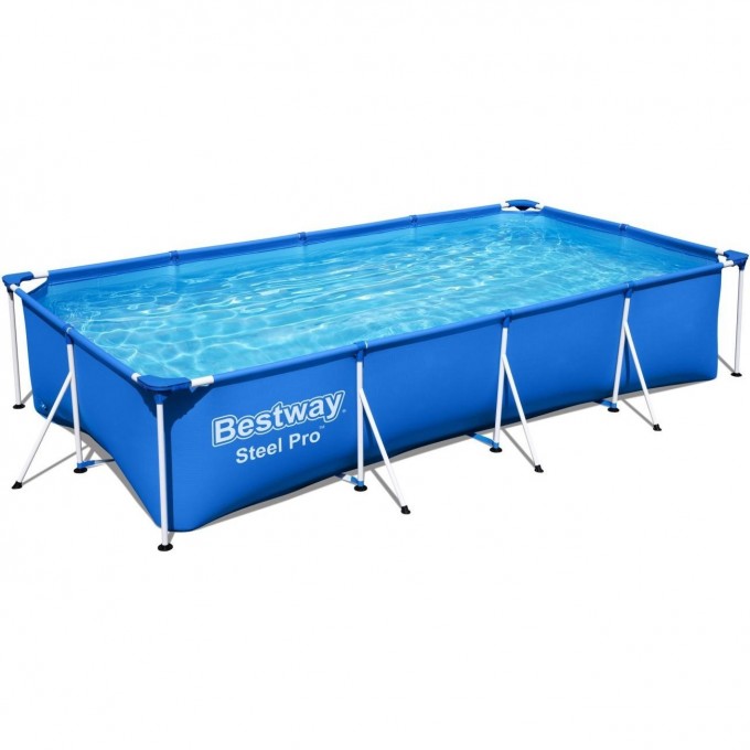 Каркасный бассейн BESTWAY STEEL PRO 400х211х81см, 5700л + фильтр-насос 1249 л/ч 56424 BW Каркасный бассейн BESTWAY STEEL PRO 400х211х81см, 5700л + фильтр-насос 1249 л/ч 56424 BW