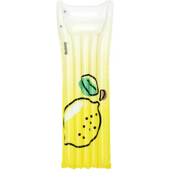 Надувной матрас для плавания BESTWAY FRESH SQUEEZED LEMON , 183х69см 44122 BW Надувной матрас для плавания BESTWAY FRESH SQUEEZED LEMON , 183х69см 44122 BW